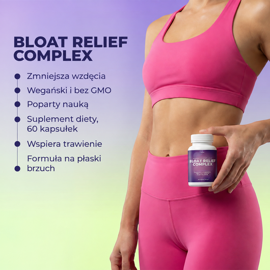 Bloat Relief Complex — właściwości i opakowanie