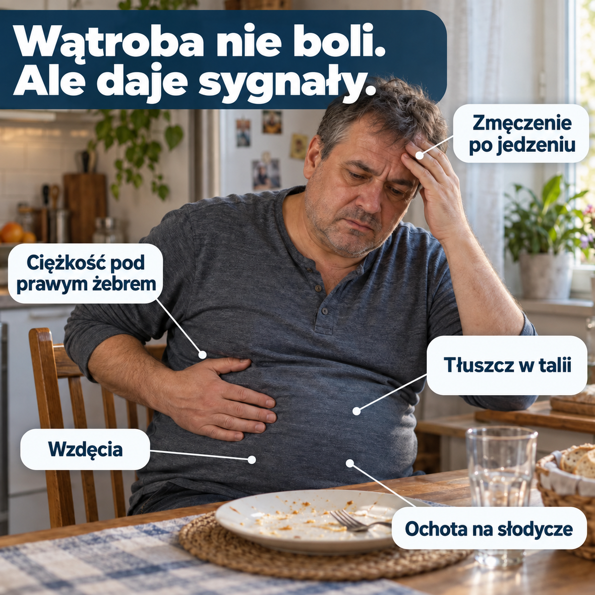 Wątroba nie boli, ale daje sygnały
